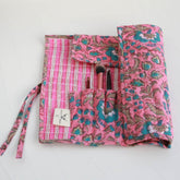 Make-up Pinselrolle rosa